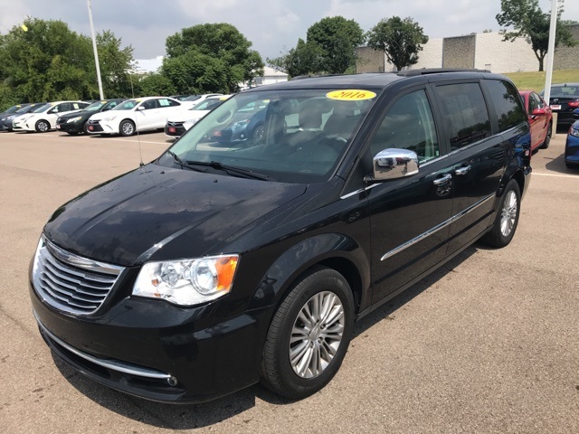 $19,996 2016 Chrysler Town & Country Touring-L Black 4D Passenger Van ...