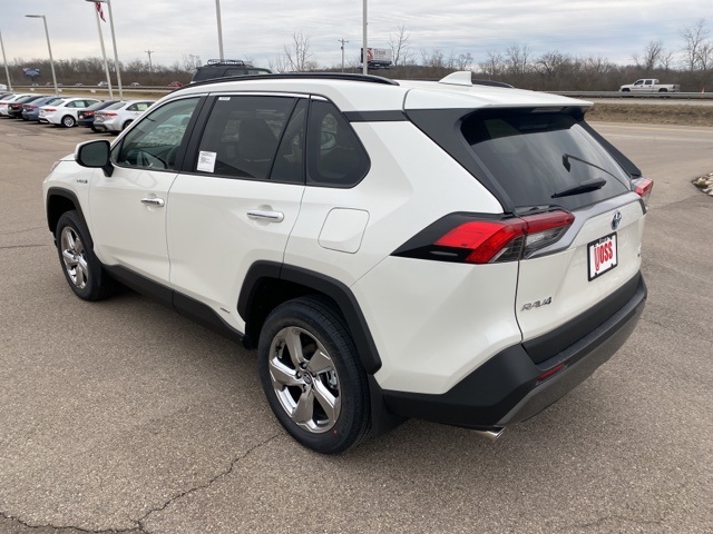 $39,988 2020 Toyota RAV4 Hybrid Limited White 4D Sport Utility in ...