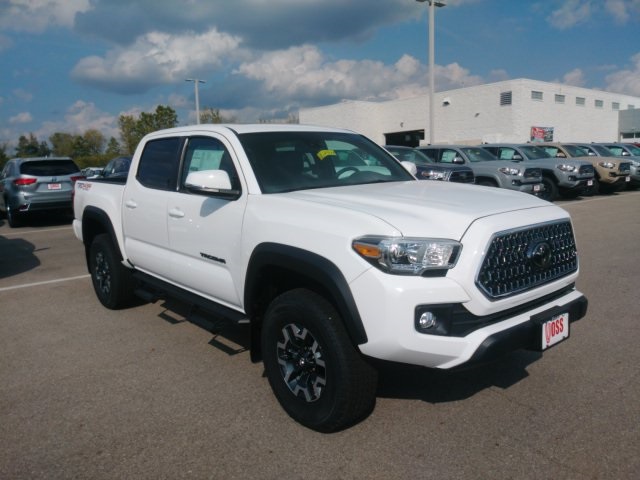 $38,380 2019 Toyota Tacoma TRD Offroad Super White 4D Double Cab in ...