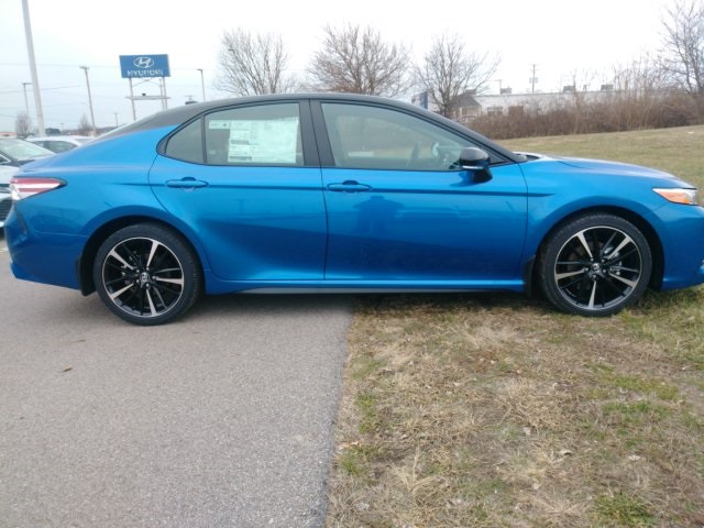 $30,964 2020 Toyota Camry XSE Blue Streak Metallic with Two-Tone ...