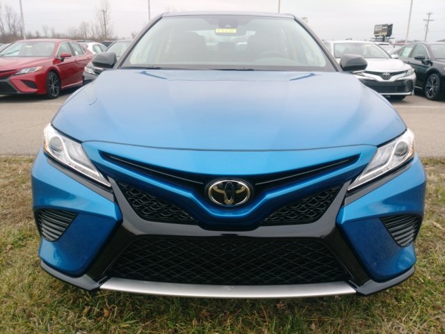 $30,964 2020 Toyota Camry XSE Blue Streak Metallic with Two-Tone ...