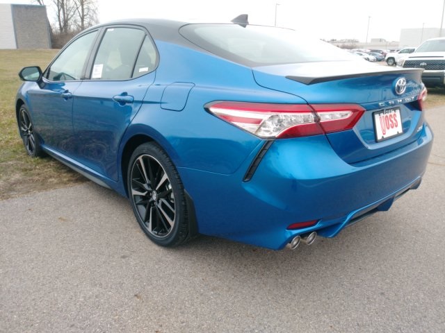 $30,964 2020 Toyota Camry XSE Blue Streak Metallic with Two-Tone ...