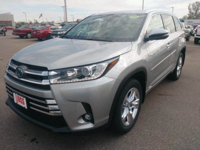 $42,940 2019 Toyota Highlander Hybrid Limited Celestial Silver Metallic ...