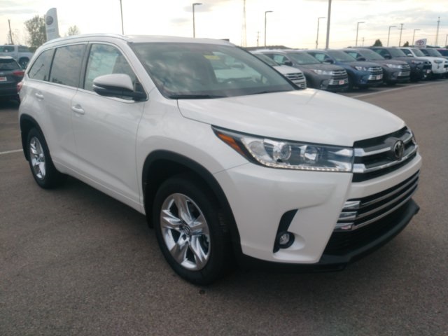 $40,809 2019 Toyota Highlander Limited Blizzard Pearl [extra_cost_color ...