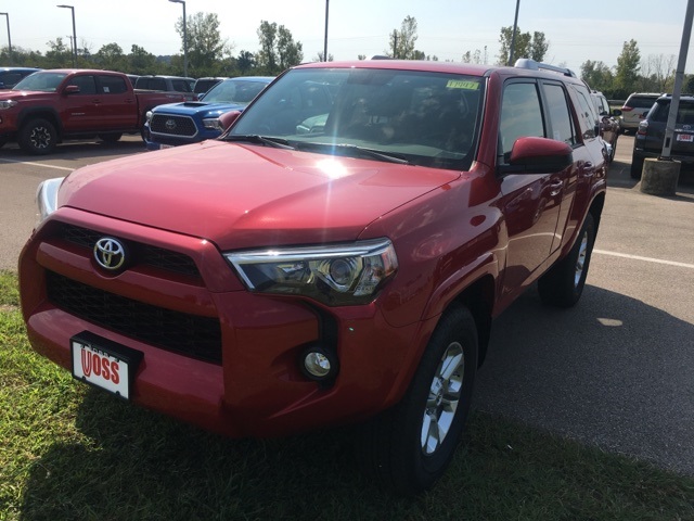 New 2018 Toyota 4Runner Red SR5 4D Sport Utility for $36,343 in Beavercreek