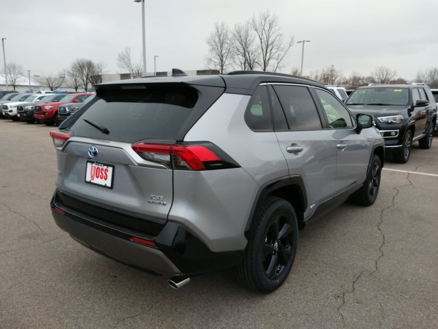 $36,859 2019 Toyota RAV4 Hybrid XSE Silver Sky Metallic W/ Midnight ...