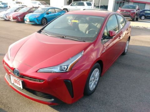 $23,552 2019 Toyota Prius LE Supersonic Red[extra_cost_color] 5D ...